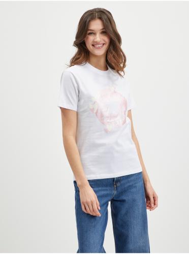 Λευκό Γυναικείο T-Shirt Converse - Γυναικεία