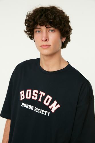 Ανδρικό t-shirt Trendyol Boston