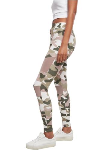 Ladies Camo Tech Mesh Κολάν Duskrose Camo