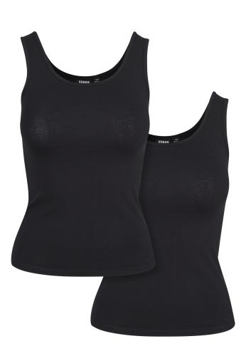 Women's 2-Pack Basic Stretch Top Black