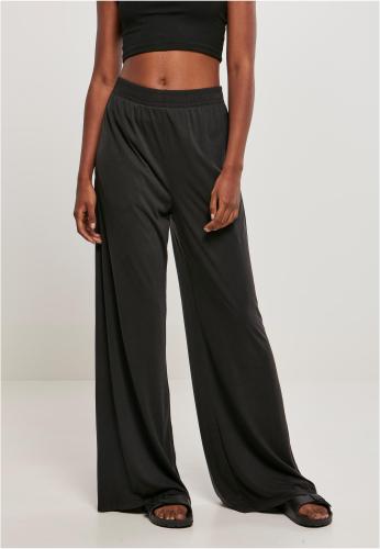 Women's Modal Wide Trousers Black