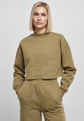 Women's Cropped Oversized Pot High Neck Tiniolive