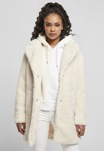 Women's Oversized Sherpa Coat whitesand