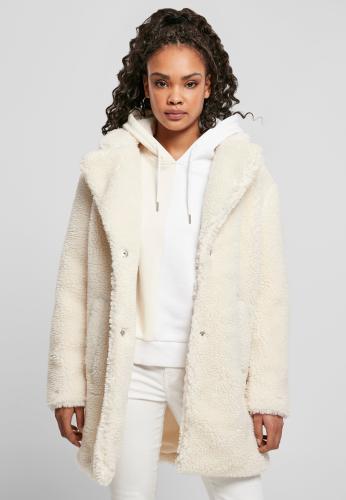 Women's Oversized Sherpa Coat whitesand