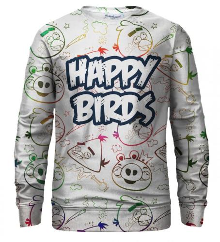 Γλυκόπικρο πουλόβερ Happy Birds Paris Unisex S-PC Bsp300