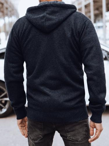 Men's insulated sweater, dark blue Dstreet