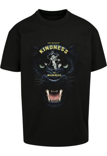 Kindness No Weakness Oversize Black T-Shirt