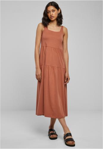 Women's Summer Terracotta Dress Valance Length 7/8