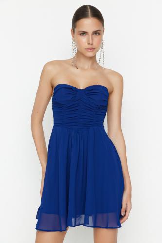 Trendyol φόρεμα - σκούρο μπλε - σκέιτερ