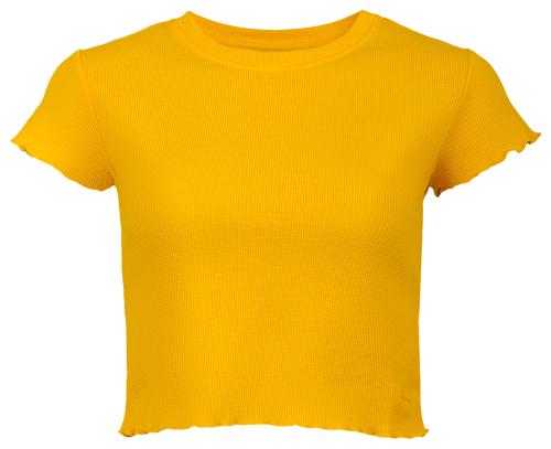 Γυναικείο T-shirt NAX NAX REISA spectra κίτρινο
