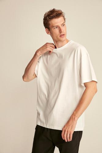 GRIMELANGE T-Shirt - Λευκό - Oversize