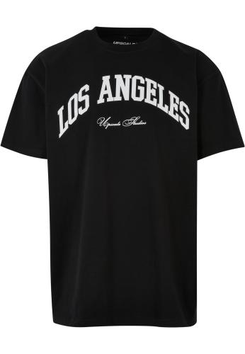 L.A. College Oversize T-Shirt Black