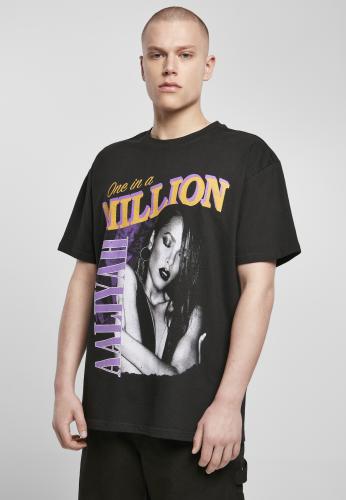 Aaliyah One In A Million Oversize T-Shirt Black