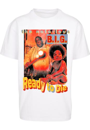 Biggie Ready To Die Oversize T-Shirt White