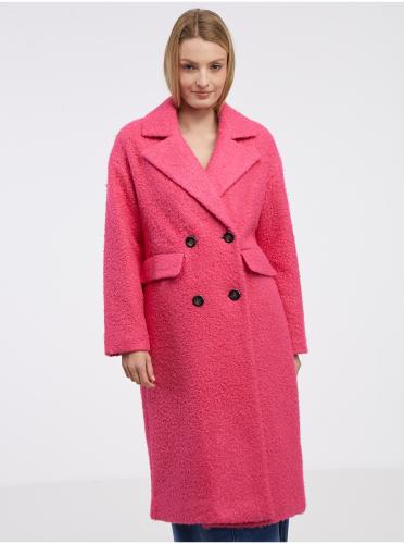 Dark pink lady coat ONLY Valeria - Ladies