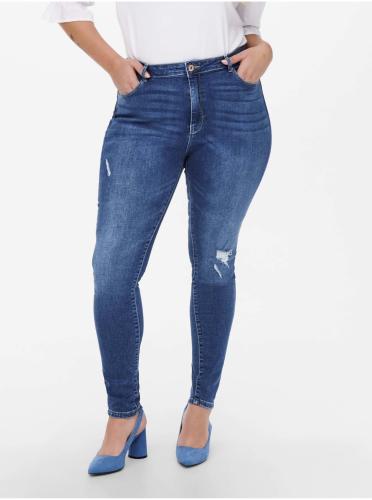Blue Skinny Fit Jeans ONLY CARMAKOMA Laola - Γυναικεία