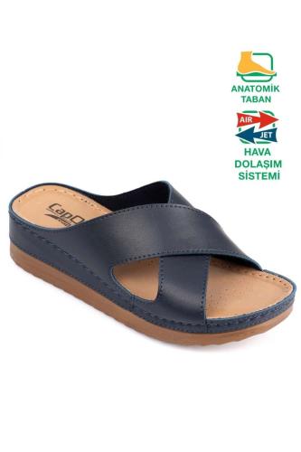 Capone Outfitters Mules - Dark blue - Flat