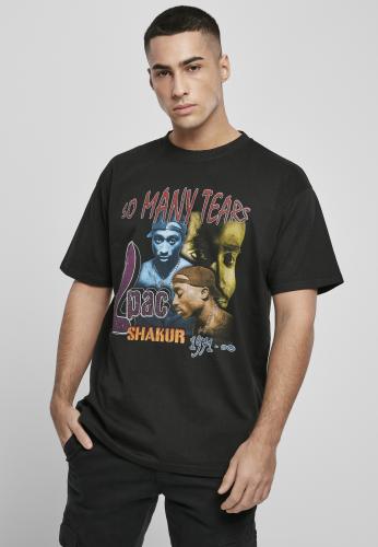 Tupac So Many Tears Oversize T-Shirt Black