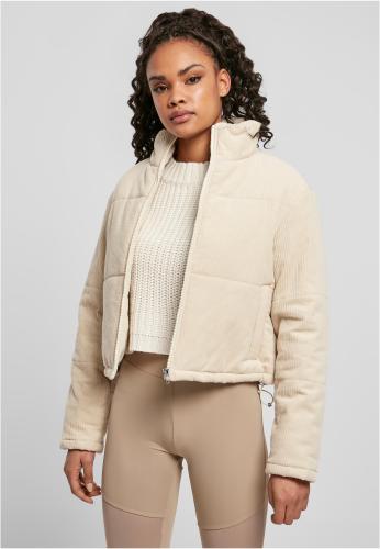 Women's corduroy jacket white sand