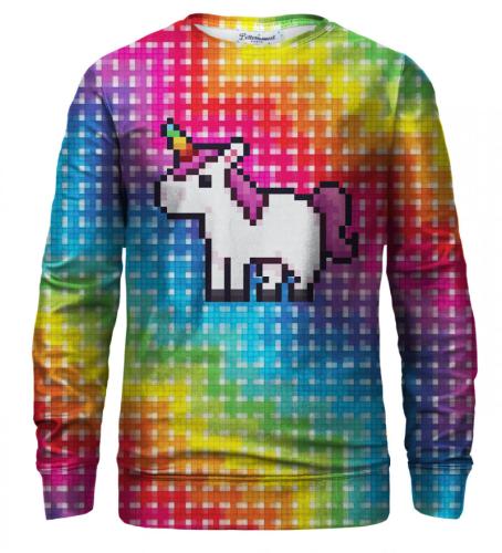 Γλυκόπικρο πουλόβερ Pixel Unicorn Paris Unisex S-PC Bsp038