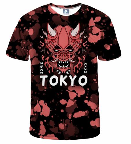 Aloha από το Deer Unisex's Tokyo Oni T-shirt TSH AFD937