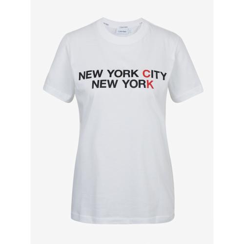 Calvin Klein T-Shirt Logo Text Tee - Γυναικεία