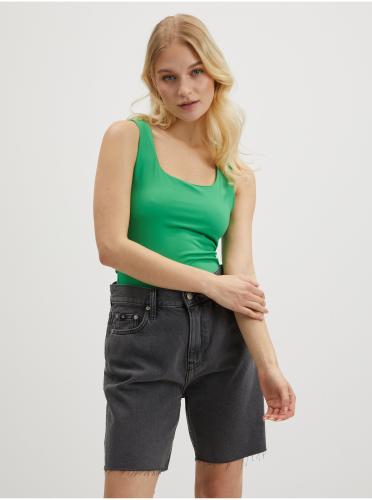 Green Womens Basic Top ΜΟΝΟ EA - Γυναίκες