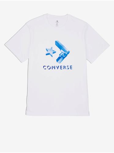 Λευκό Ανδρικό T-shirt Converse - Ανδρικά