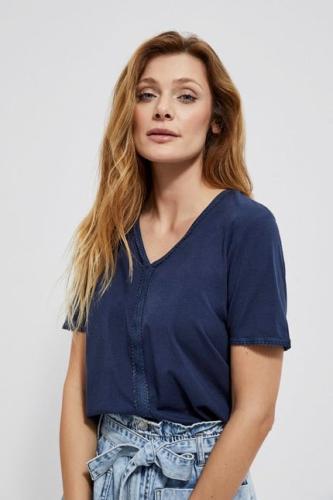 Γυναικείο μπλουζάκι Moodo - σκούρο μπλε