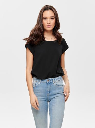 Black blouse with zipper at back ONLY Vic - Women