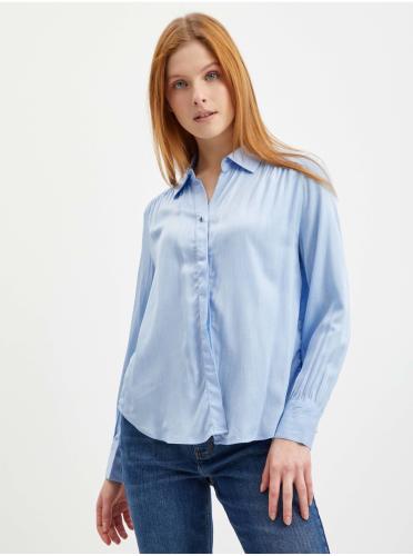 Orsay Γαλάζιο γυναικείο πουκάμισο - Γυναικεία