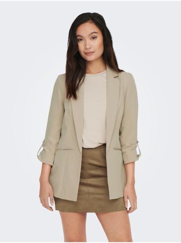 Beige women's blazer ONLY Kayle-Orleen - Women