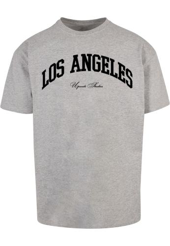 L.A. College Oversize Men's T-Shirt - Grey