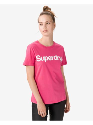 Flock T-shirt SuperDry - Γυναικεία