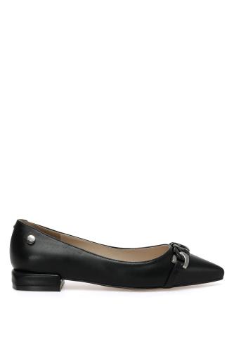 İnci Black Women's Flats