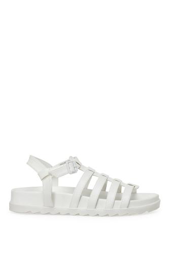 Nine West LUCLA 3FX Womens White Thick-soled Sandals