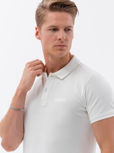 Ombre Pique knit polo shirt