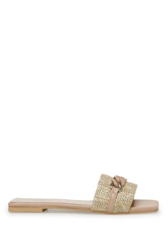 İnci Antiia 3fx Nude Women's Flat Slippers