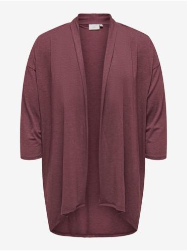 Women's Burgundy Cardigan ONLY CARMAKOMA New Carma - Ladies