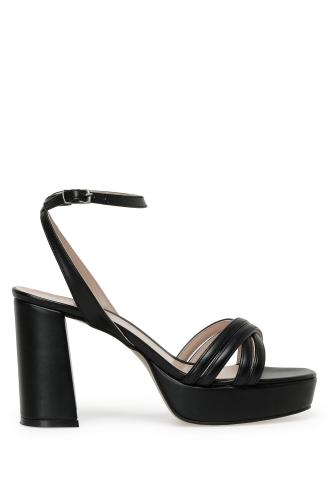 İnci Fenix 3fx Womens Black Heeled Sandal