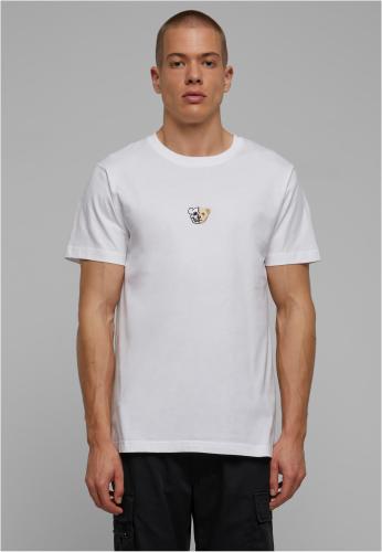 Men's T-shirt Herren Skull Bear - white