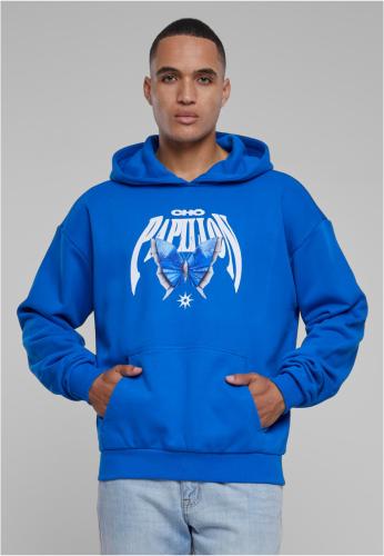 Origami Heavy Oversize Hoodie in Cobalt Blue