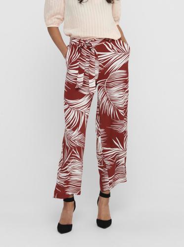 Brick patterned trousers ONLY Augustina - Ladies