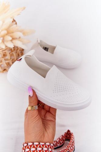 Παιδικά Slip-on Big Star Sneakers - Λευκό
