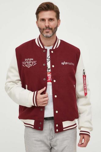 Μπουφάν bomber Alpha Industries Varsity Air Force Jacket ανδρικό