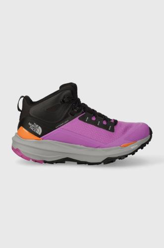 Υποδήματα The North Face Vectiv Exploris 2 Mid Futurelight χρώμα: μοβ