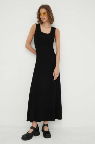 Φόρεμα By Malene Birger Lilo χρώμα: μαύρο