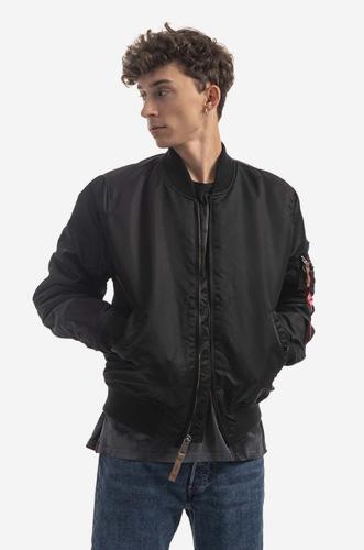 Μπουφάν bomber Alpha Industries MA-1 VF 59 ανδρικά, χρώμα: μαύρο