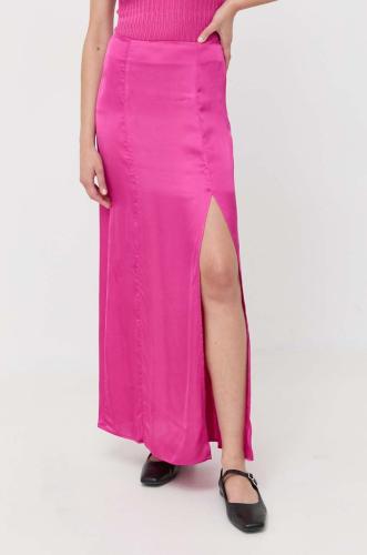 Φούστα MAX&Co. χρώμα: ροζ