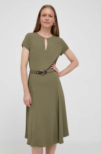 Φόρεμα Lauren Ralph Lauren χρώμα: πράσινο